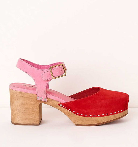 Maud Two-Tone Clog - Vamp - re-souL
