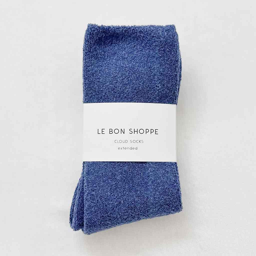 Men's Extended Cloud Socks Bijou Blue - re - souL