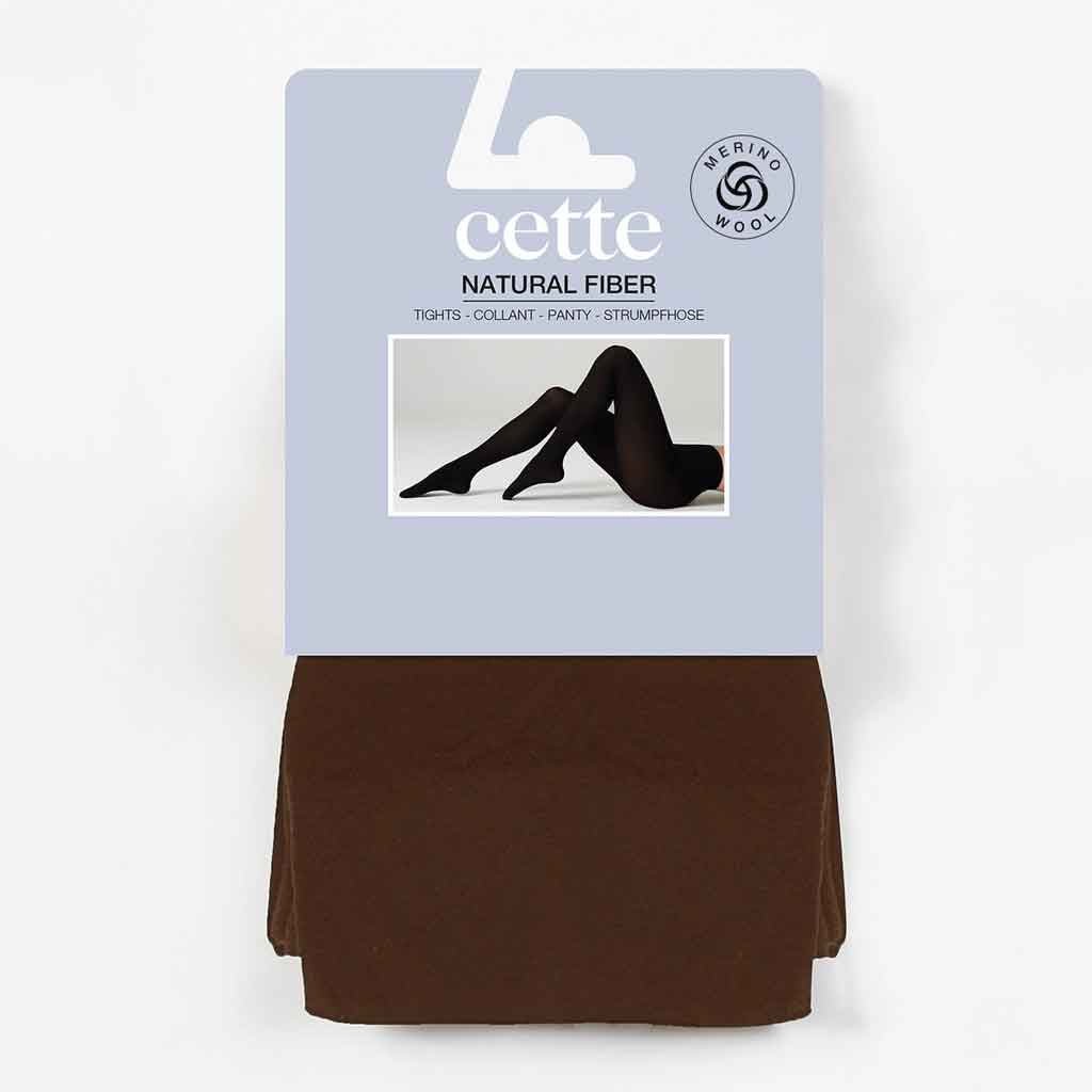 Merino Wool Tights Chocolate - re - souL