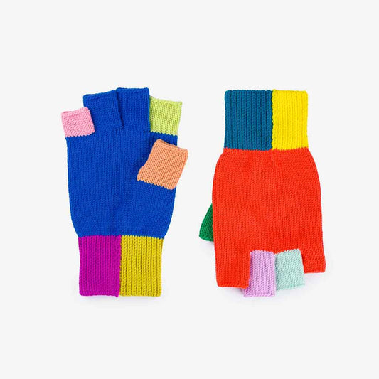 Mismatch Fingerless Gloves - re - souL