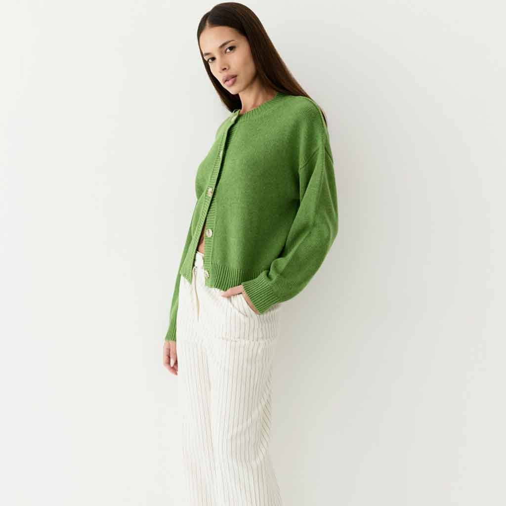 Lucy Cardigan - Green