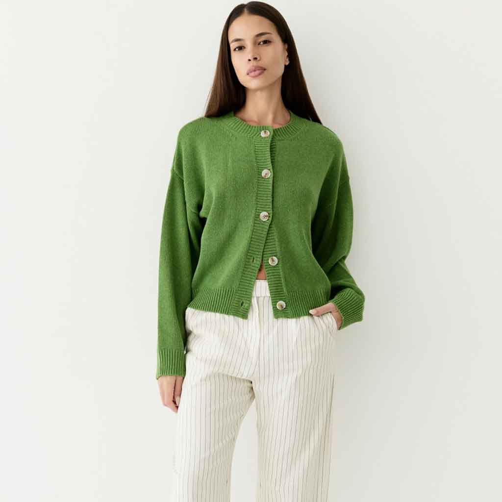 Lucy Cardigan - Green