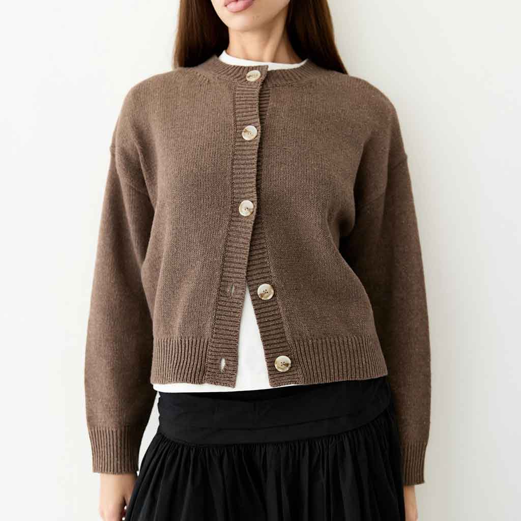 Lucy Cardigan - Mocha