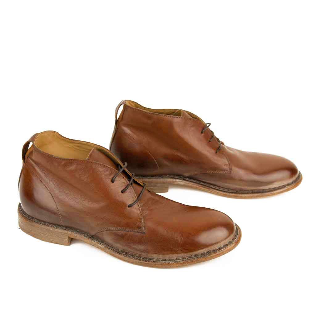 MOMA Minsk Desert Boot - Brandy - re - souL