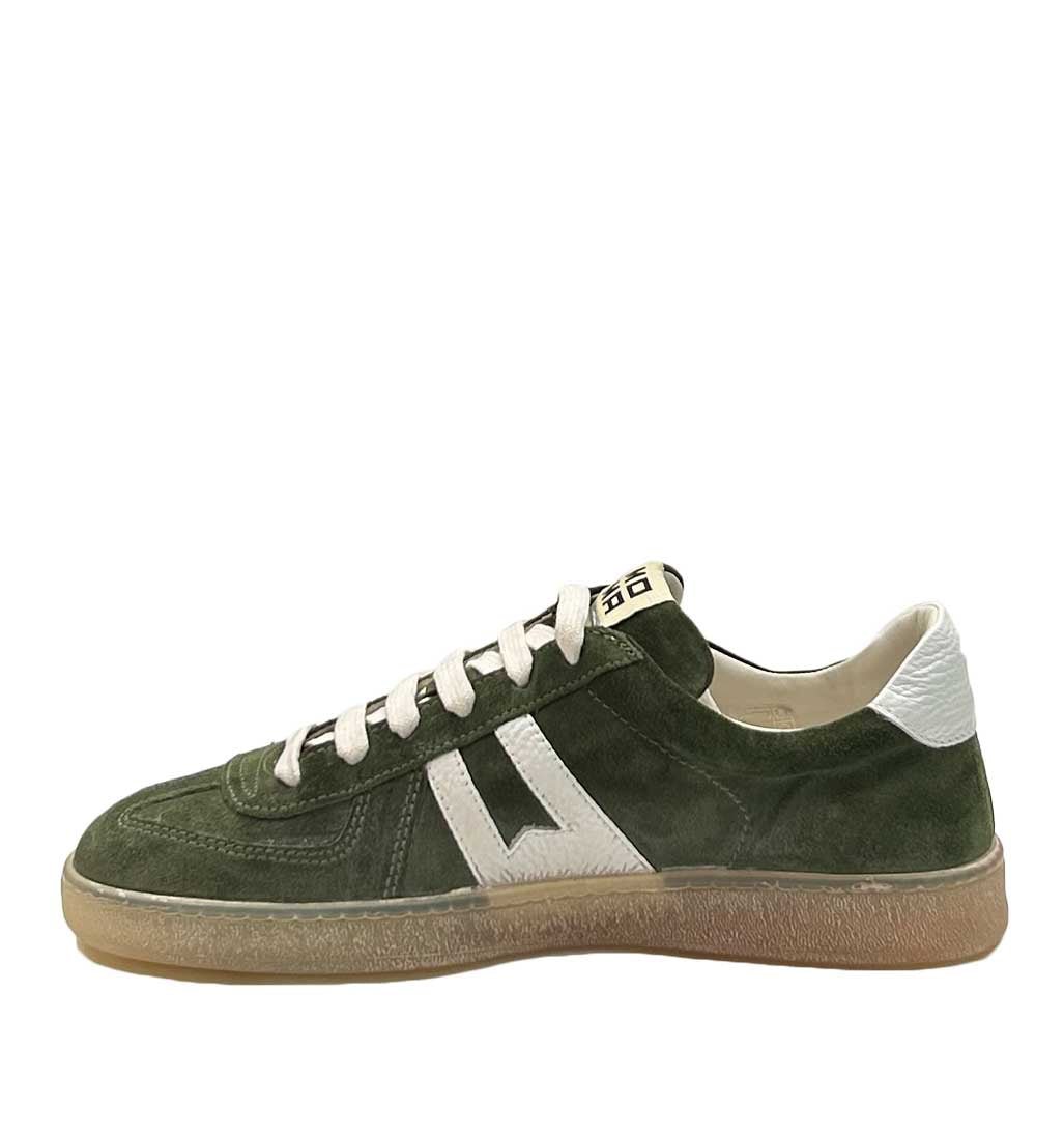 MOMA Vintage Sneaker for Men - Green - re - souL