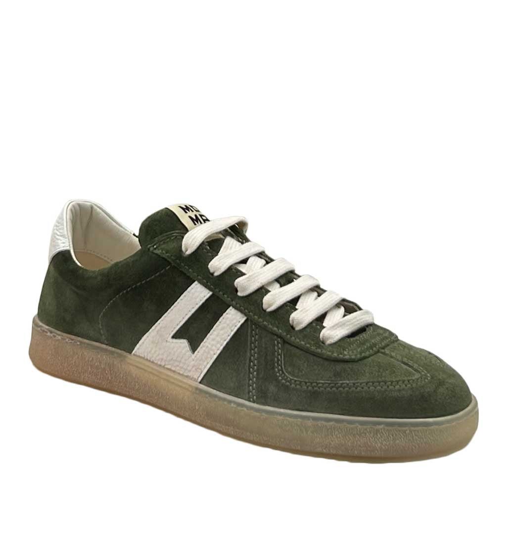 MOMA Vintage Sneaker for Men - Green - re - souL