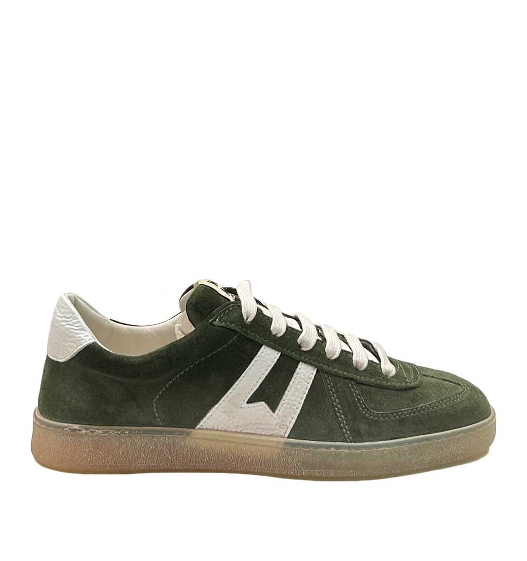 MOMA Vintage Sneaker for Men - Green - re - souL