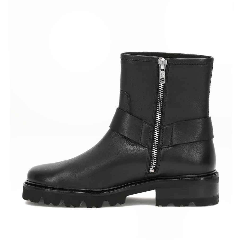 Olivia Harness Boot Short - Black - re - souL