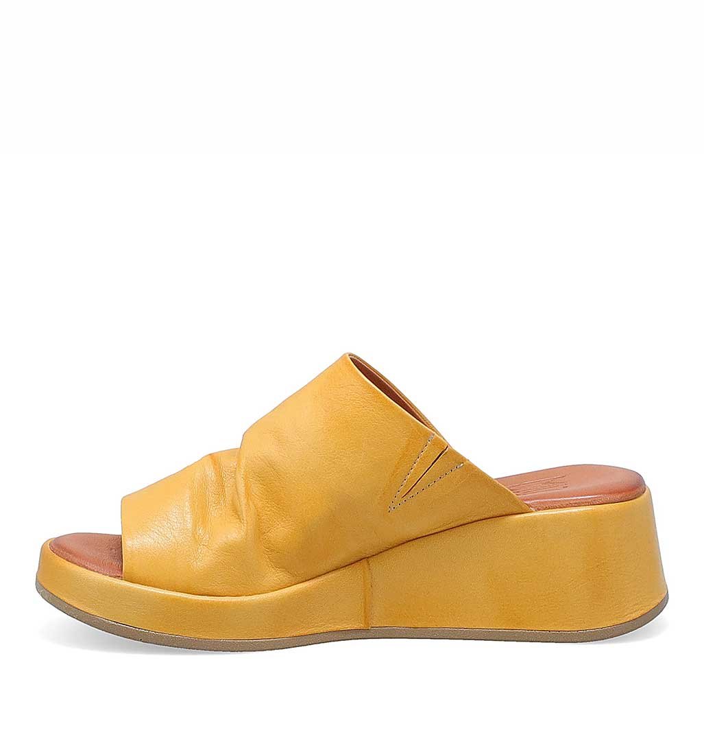Patsey Platform Sandal - Ochre - re - souL