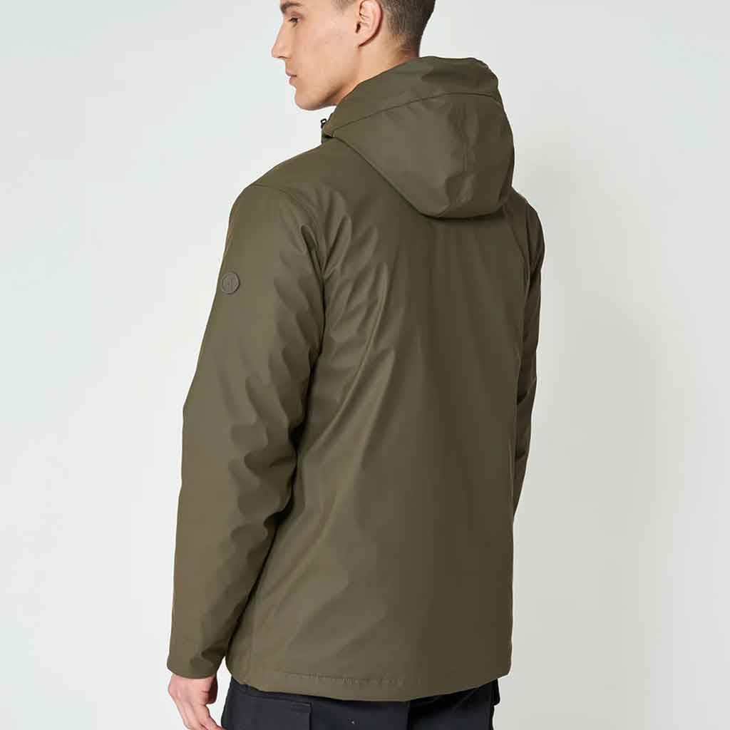 Plas Insulated Raincoat - Khaki - re - souL