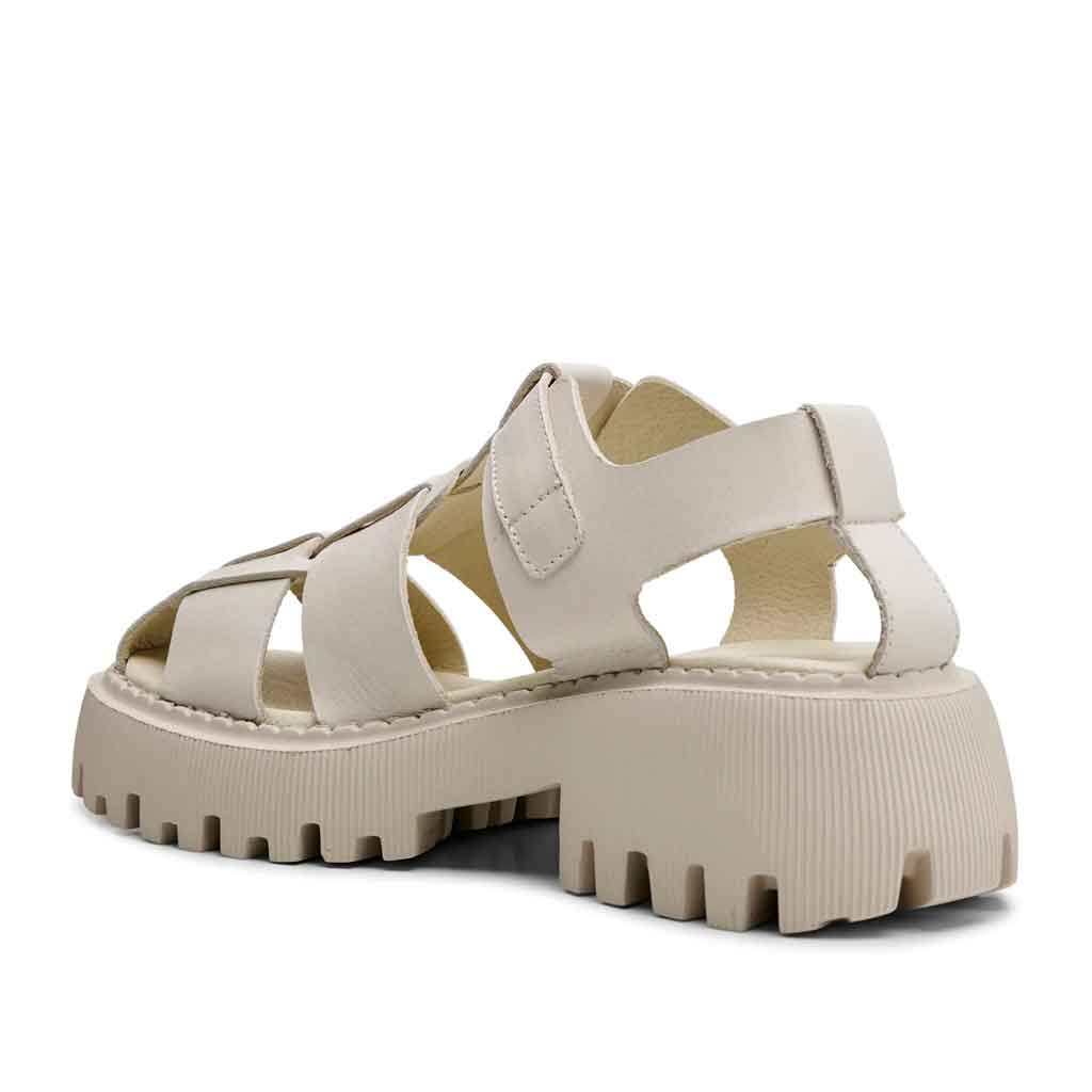 Posey Fisherman Sandal - Off White - re-souL