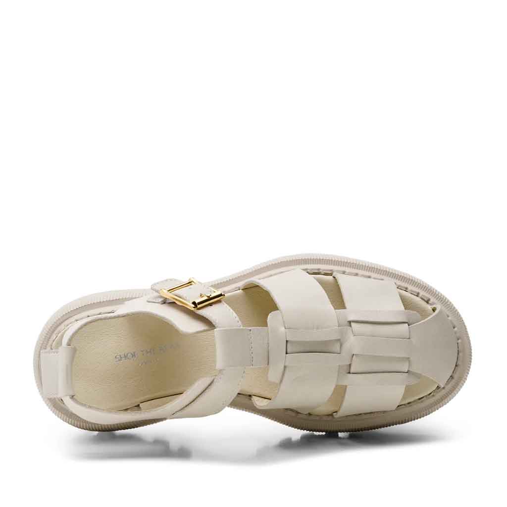 Posey Fisherman Sandal - Off White - re-souL