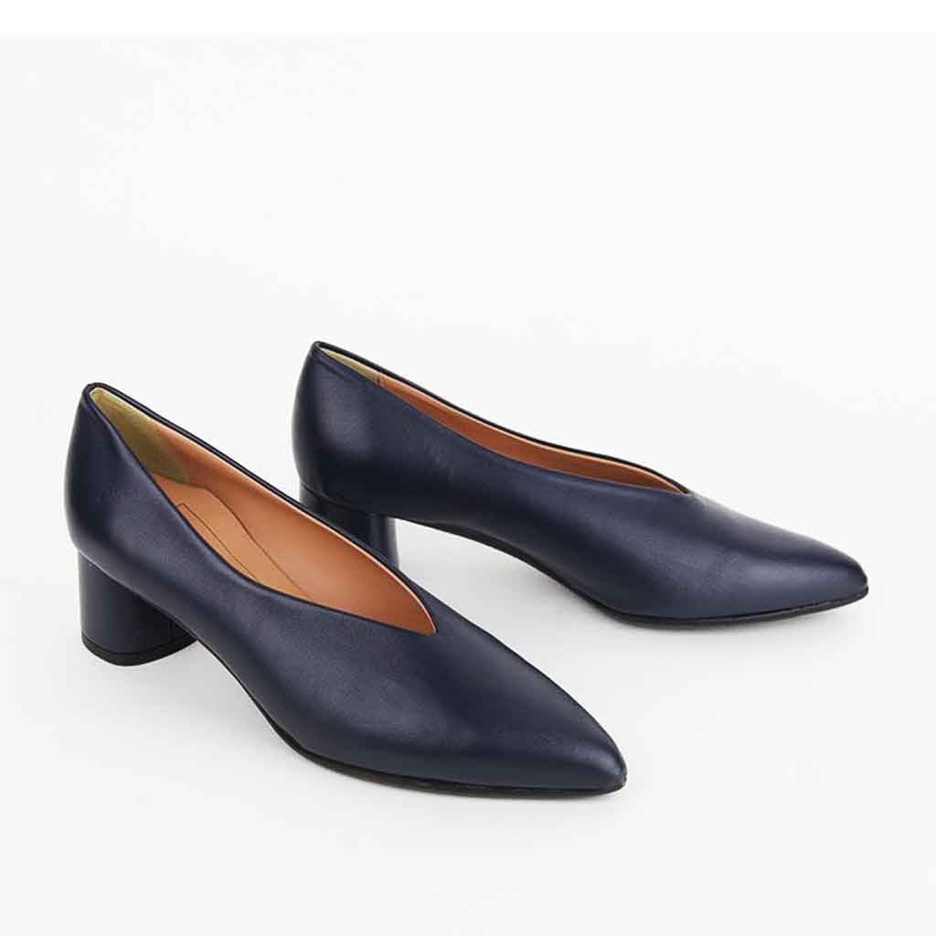 re - souL Dolly Pump - Navy - re - souL