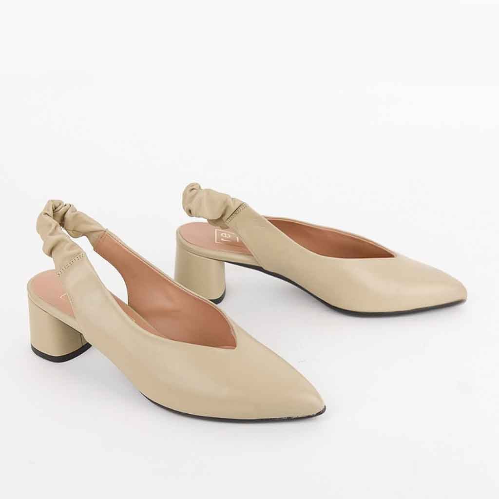 re - souL Dolly Slingback - Beige - re - souL