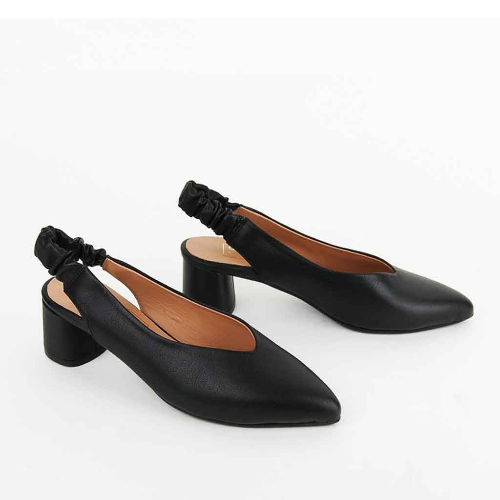 re - souL Dolly Slingback - Black - re - souL