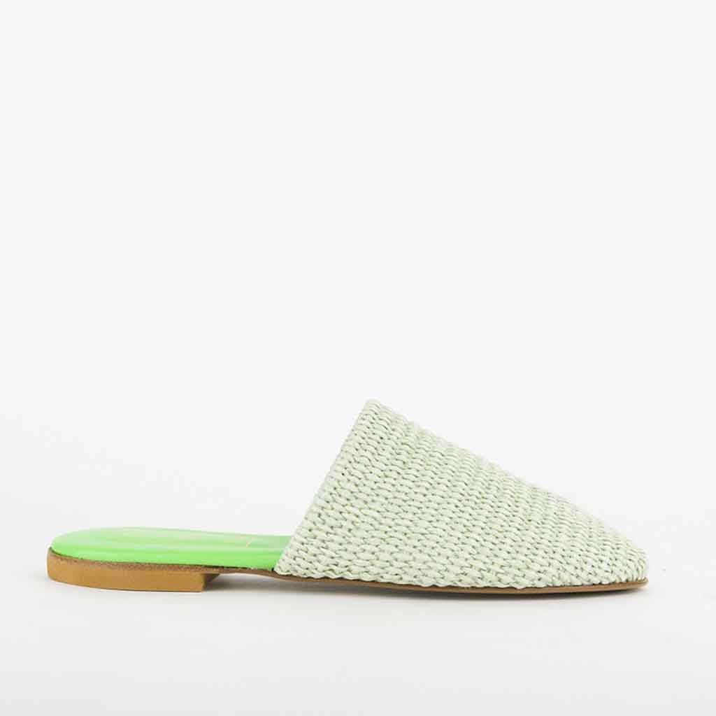 re - souL Sabrina Mule - Mint Green - re - souL