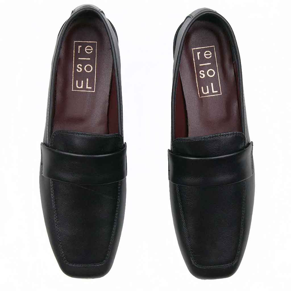 re - souL Uma Loafer - Black - re - souL