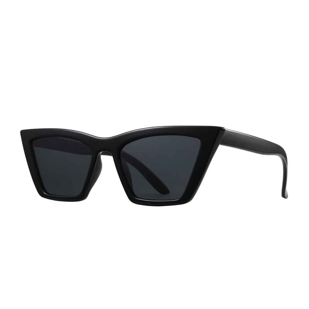 Reality Eyewear Lizette Cat Black Sunglasses - re-souL
