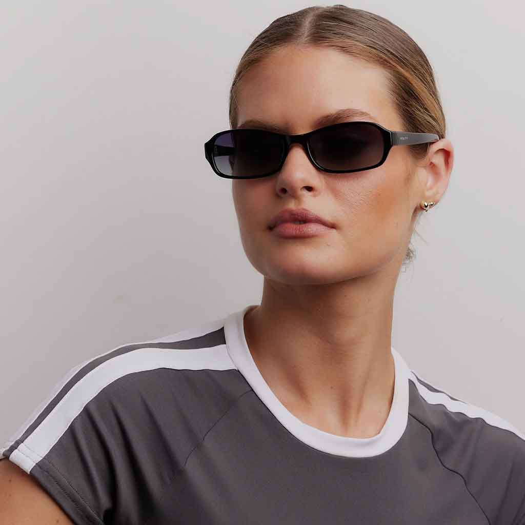 Reality Eyewear Millennium Jett Black Sunglasses - re-souL