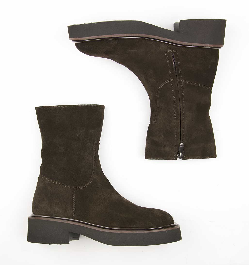 Simple Zip Ankle Boot