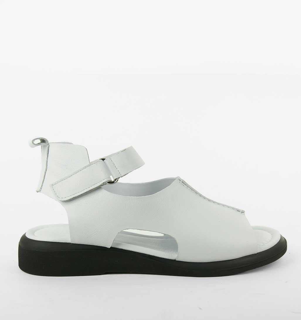 Ava City Sandal - White