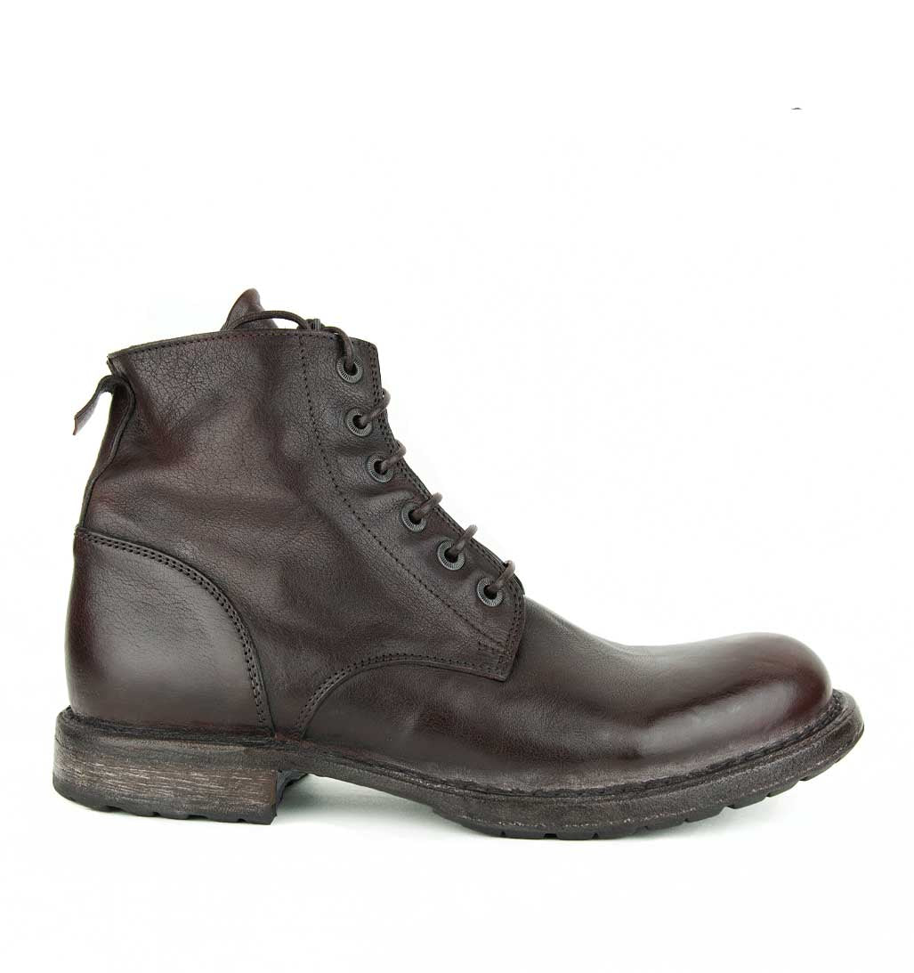 MOMA Men's Lace-Up Boot - Dark Brown
