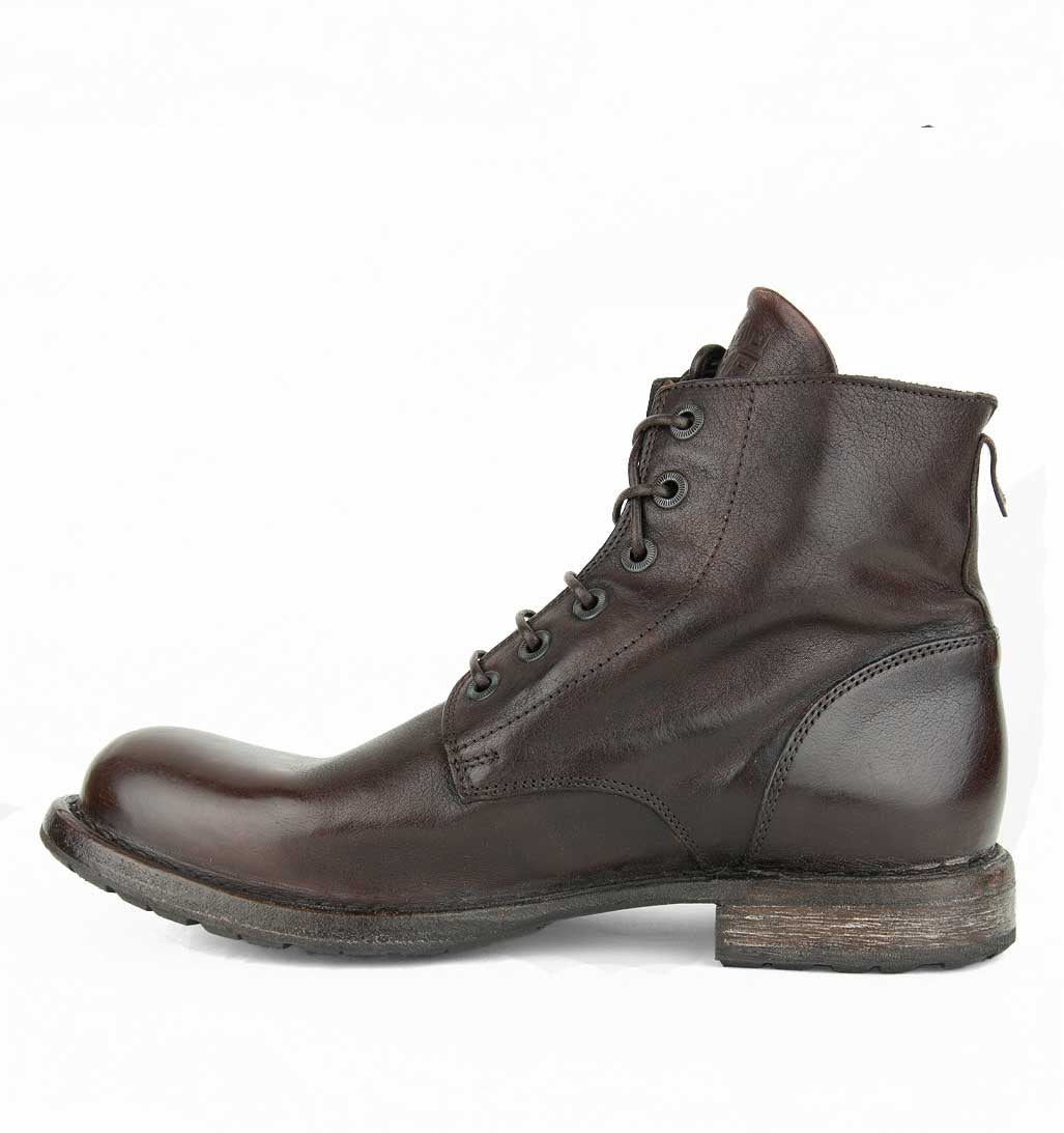 MOMA Men's Lace-Up Boot - Dark Brown