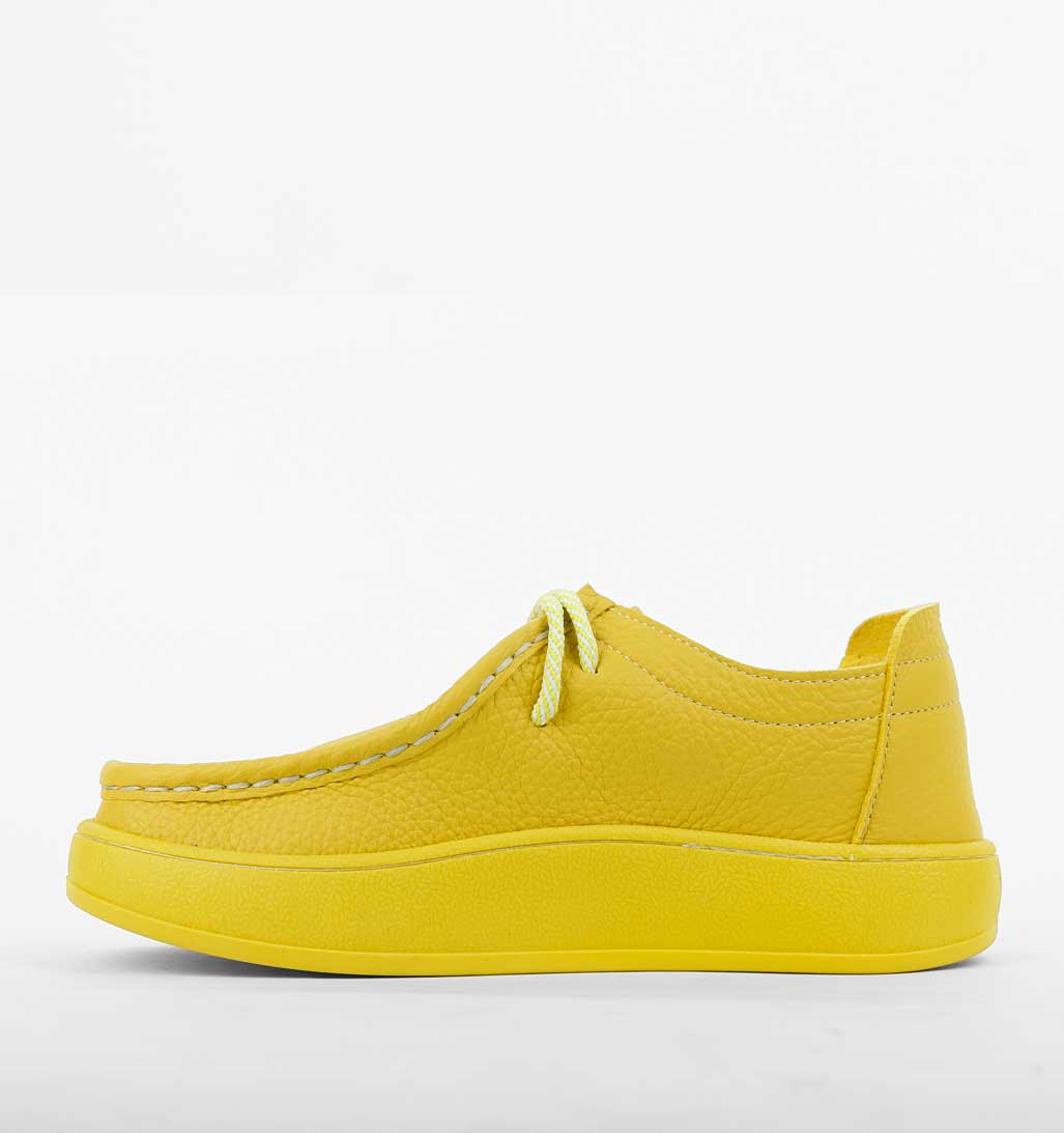 Wally Casual Shoe - Mustard