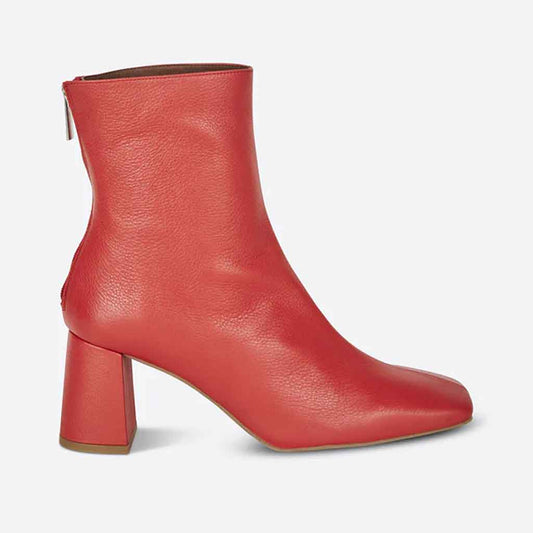 Tabatha  Ankle Boot- Cherry