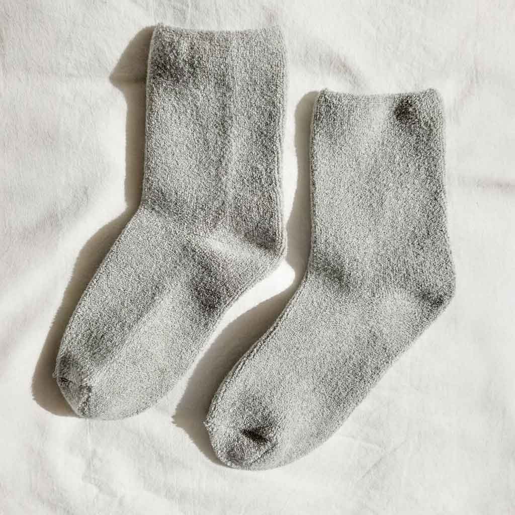 Le Bon Shoppe Cloud Socks - Heather Grey