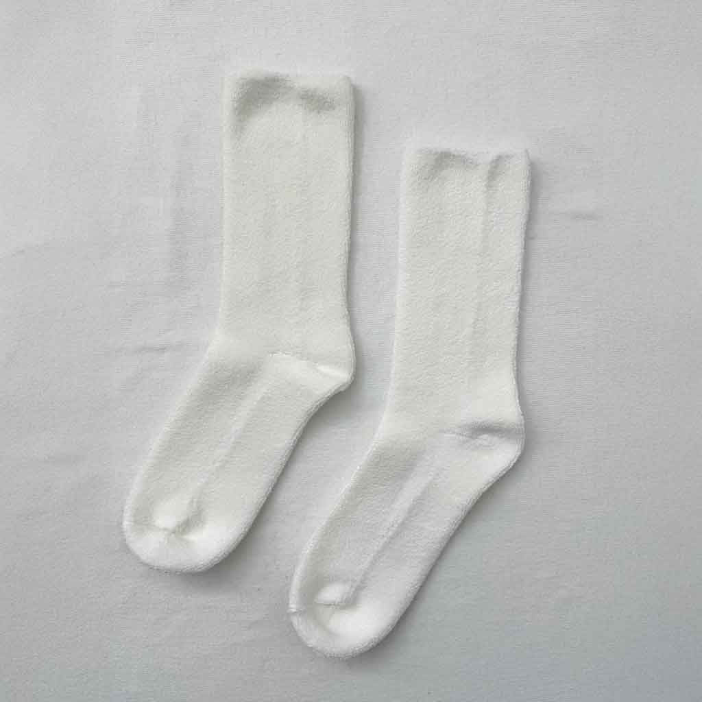 Men's Extended Cloud Socks Classic White