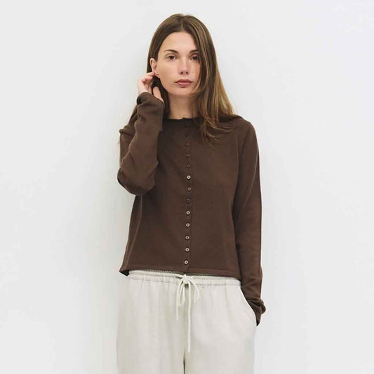Shea Cardigan - Brown - re - souL