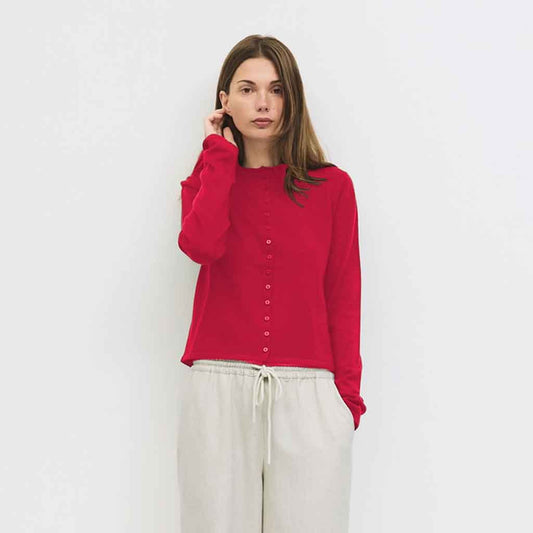 Shea Cardigan - Red - re - souL