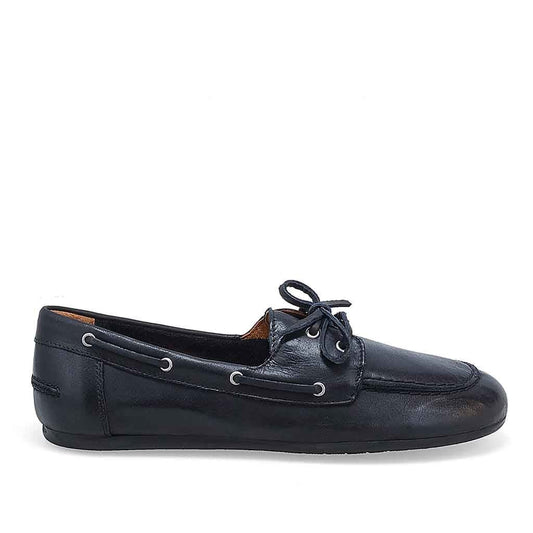 Sianna Boat Shoe - Black - re - souL