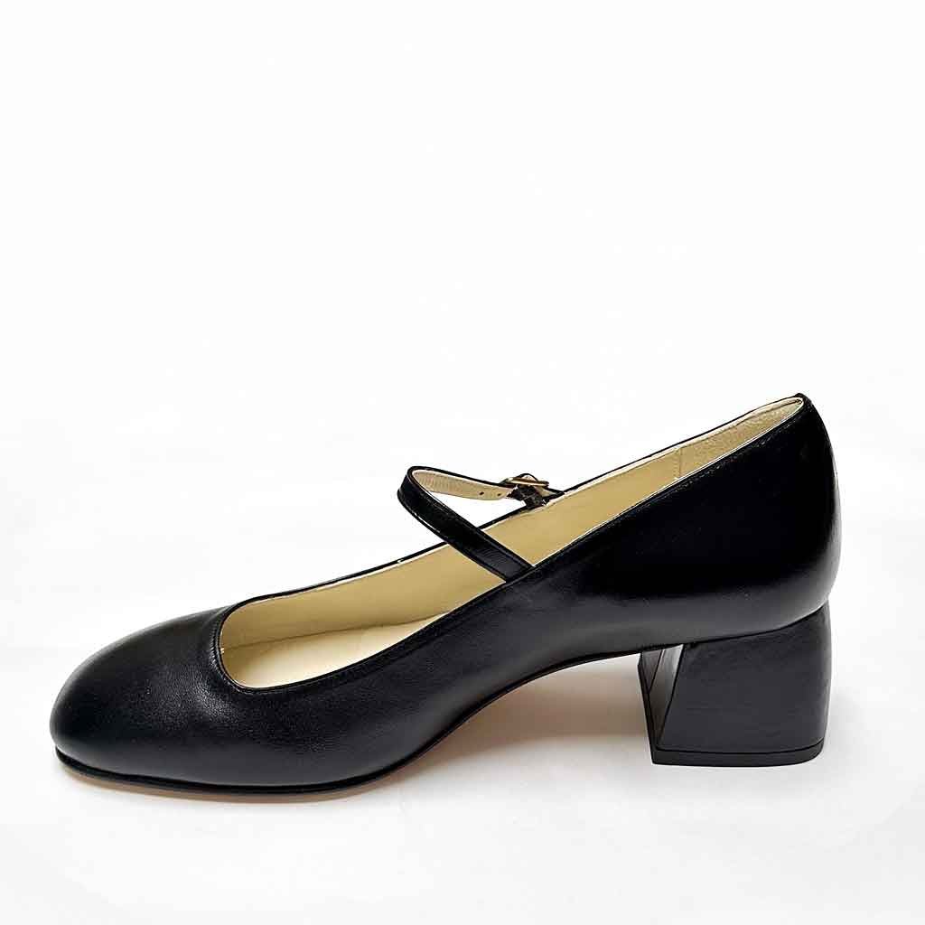 Skye Mary-Jane Heels - Black | re-souL