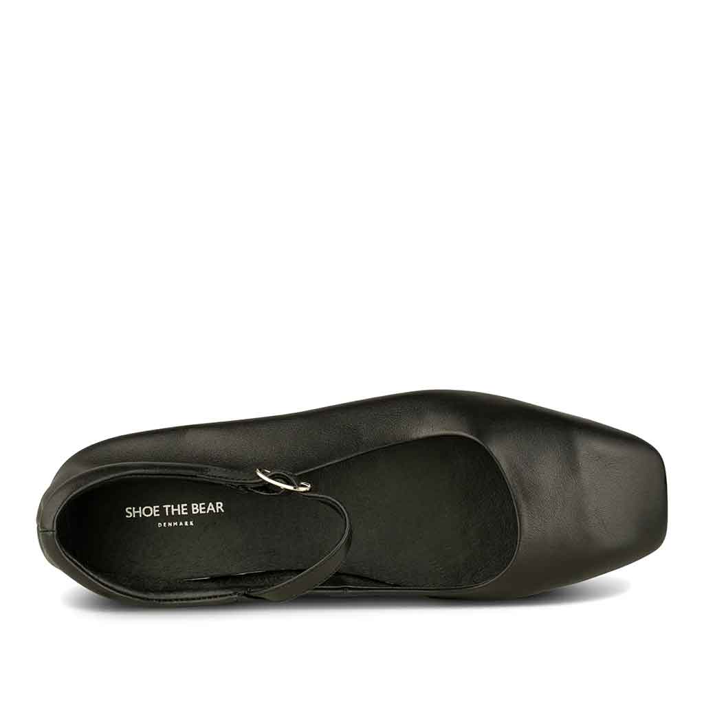 STB Maya Mary - Jane Flat - Black - re - souL