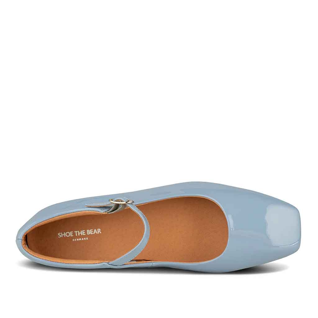 STB Maya Mary - Jane Flat - Ice Blue - re - souL