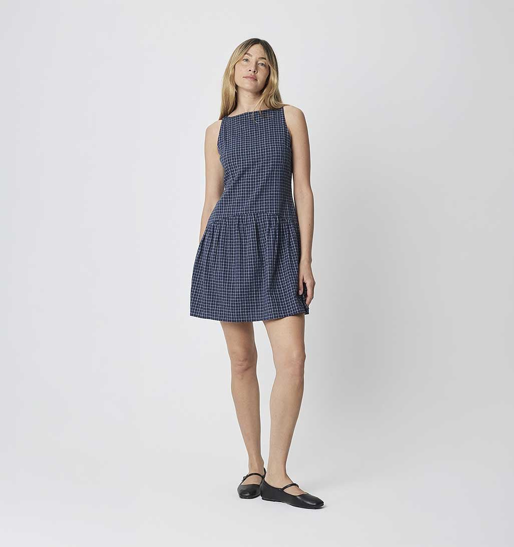 Susanna Dress - Navy - re - souL