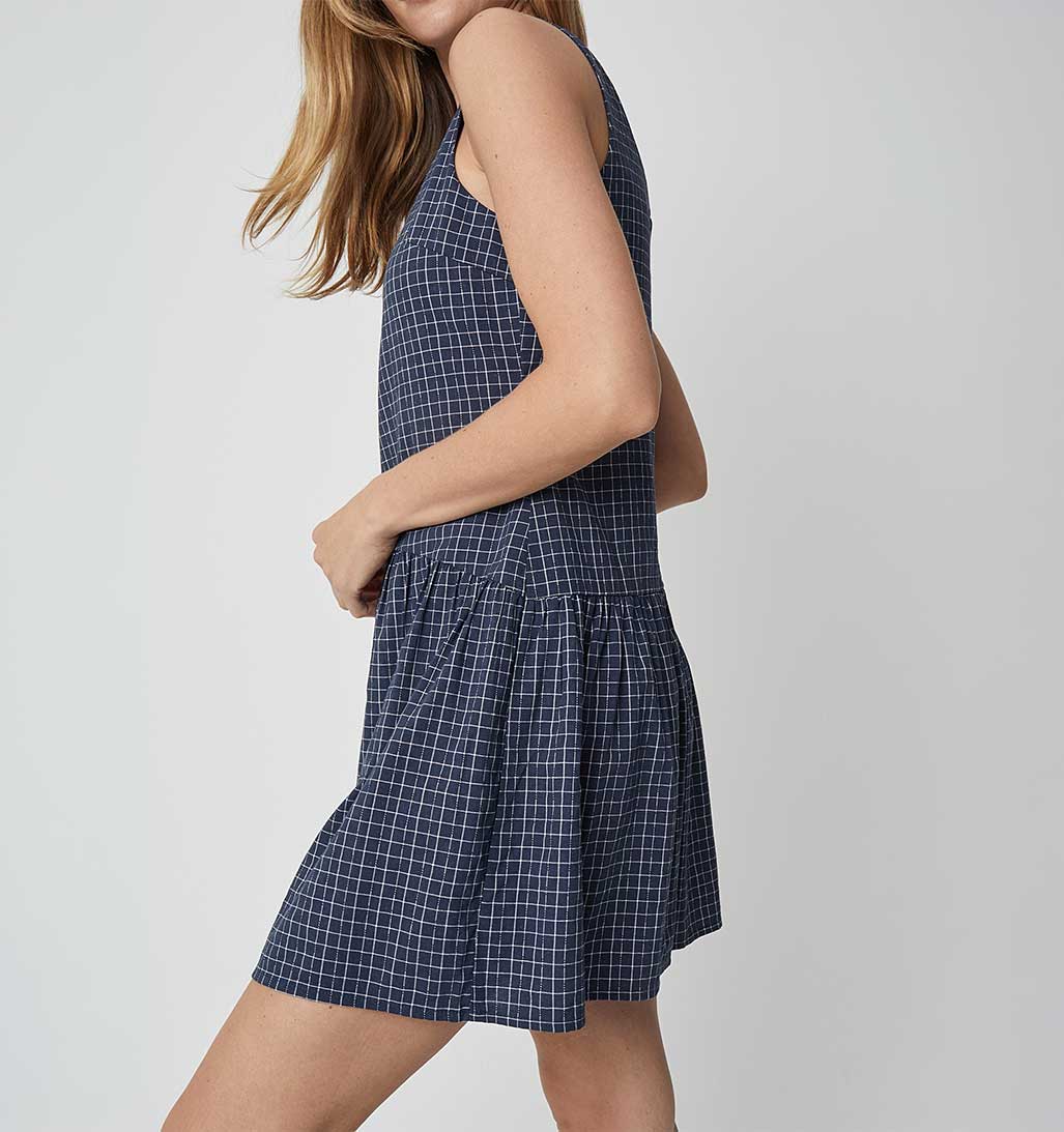 Susanna Dress - Navy - re - souL