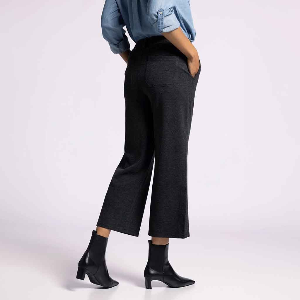 Sylvie Pants - Charcoal - re - souL