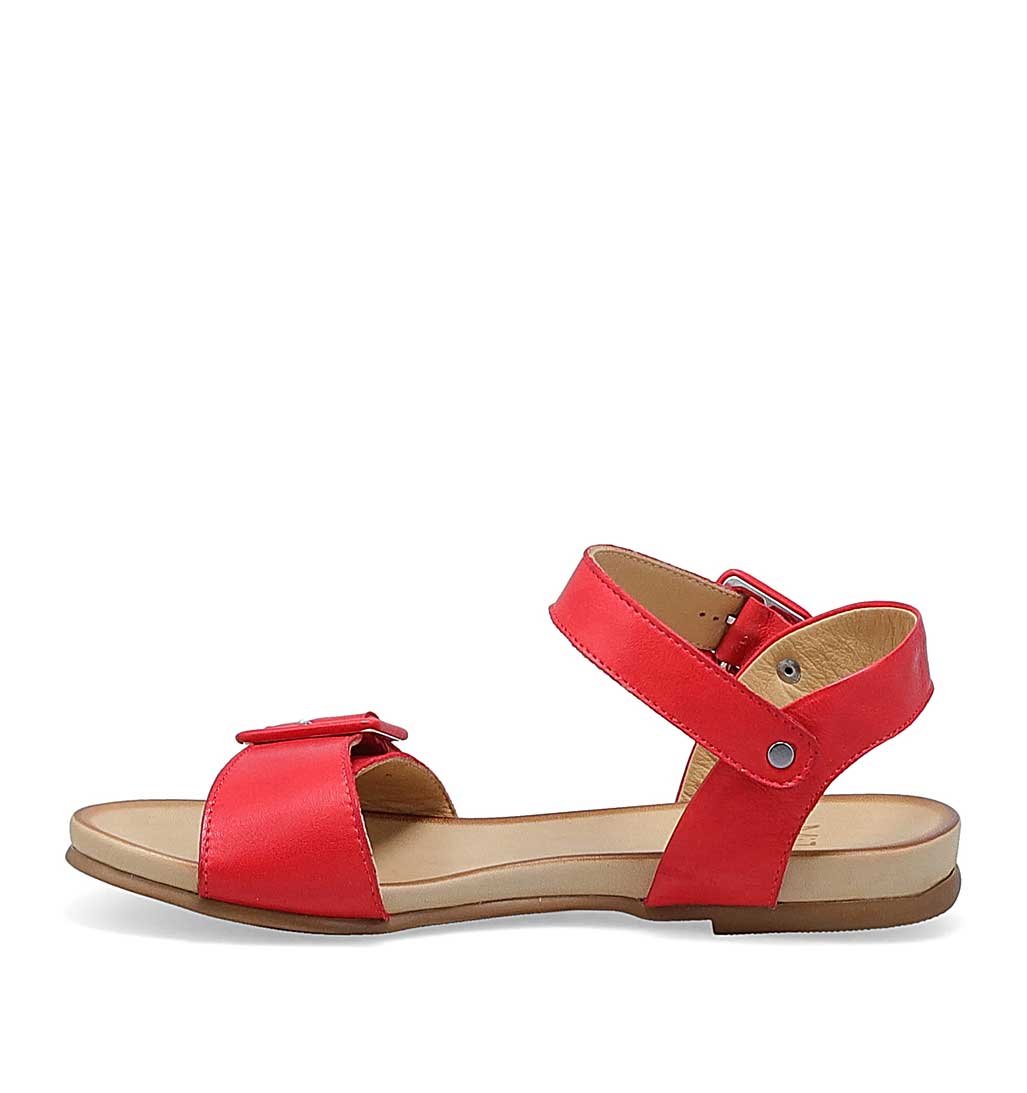 Tatum Sandal - Scarlet - re - souL
