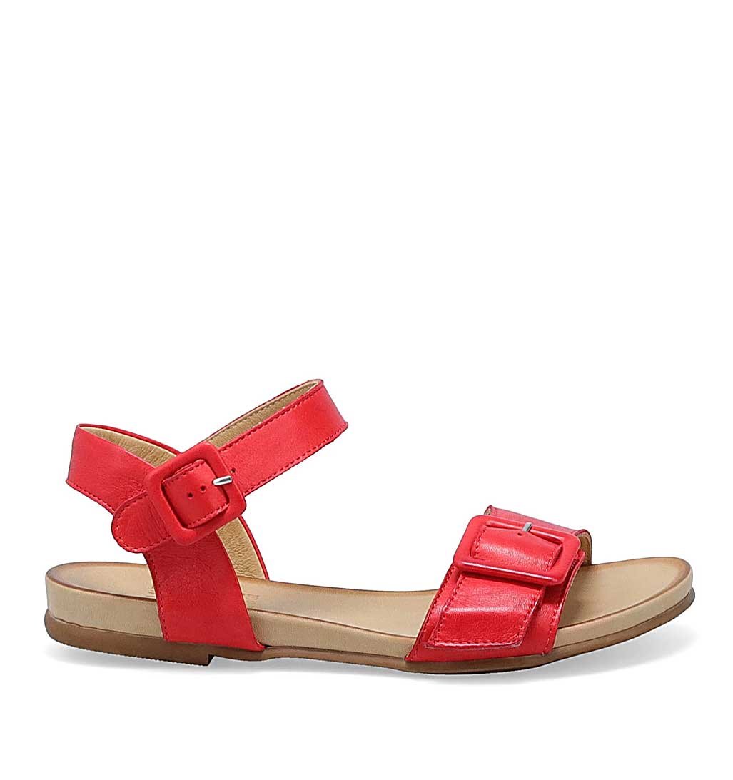 Tatum Sandal - Scarlet - re - souL