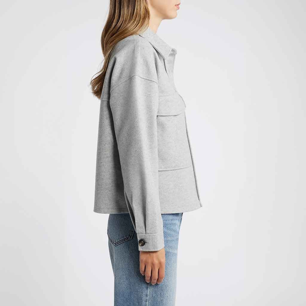 Taya Jacket - Grey Heather - re - souL