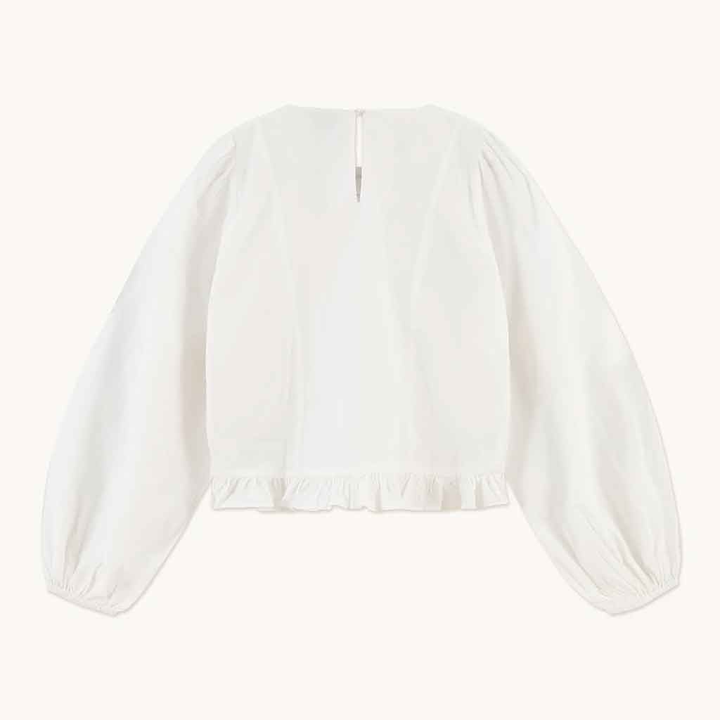 Tiny Cottons Smocked Top - White - re - souL