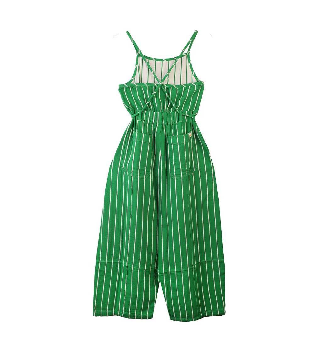 Tomasin Overalls - Grass Stripe - re - souL