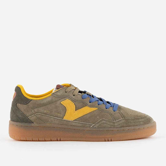Victoria Smash Suede Mens - Khaki/Mustard - re - souL
