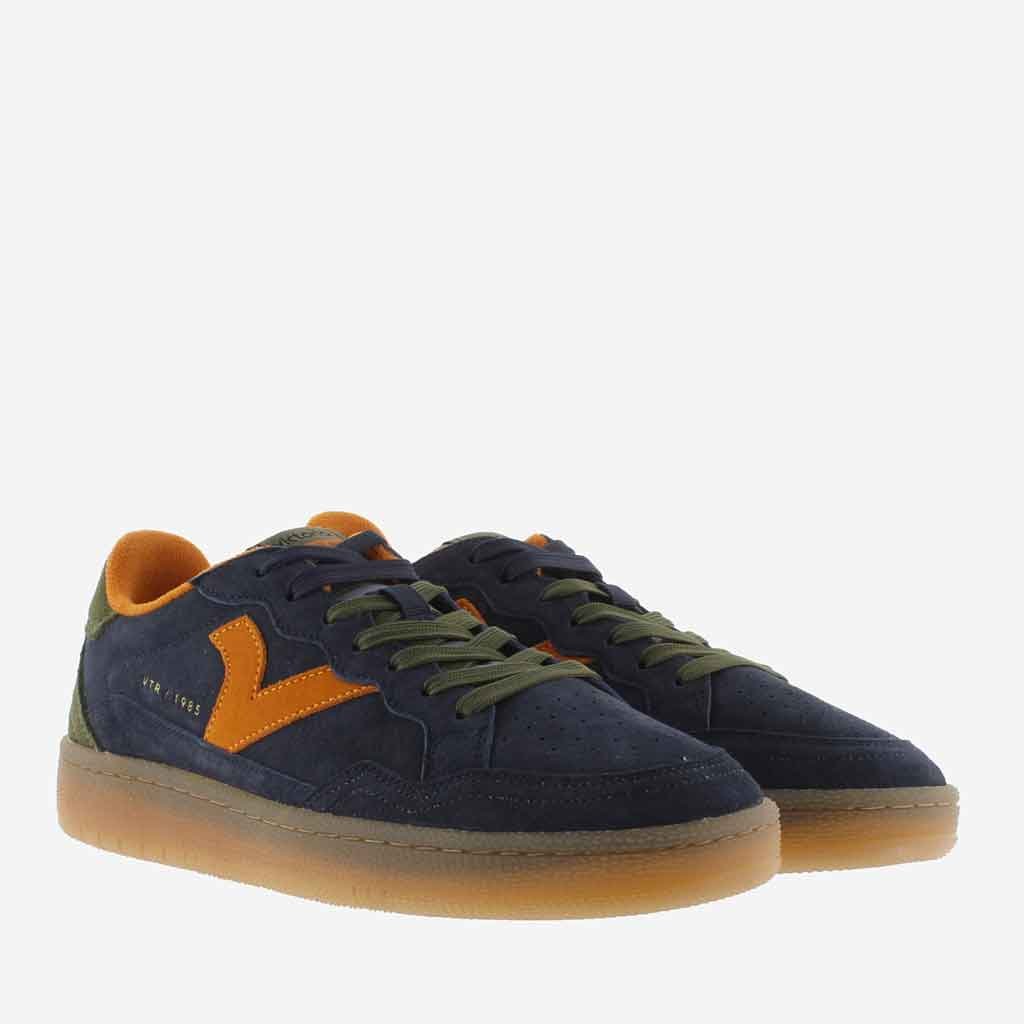 Victoria Smash Suede Womens - Navy/Rust - re - souL