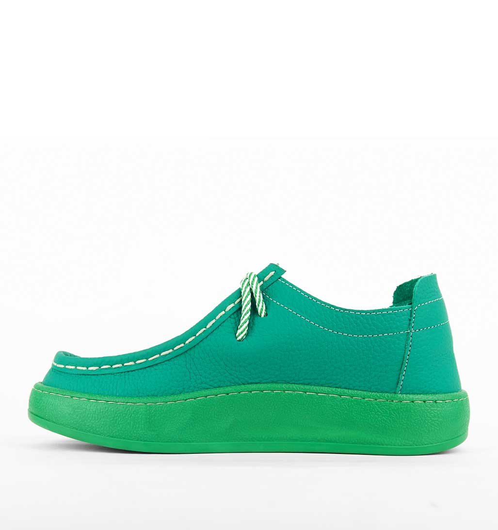 Wally Casual Shoe - Green - re-souL