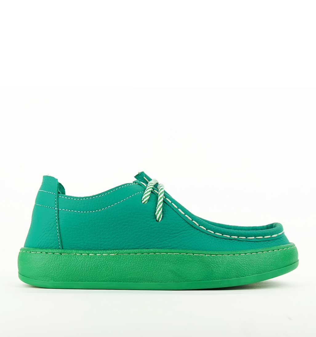 Wally Casual Shoe - Green - re-souL
