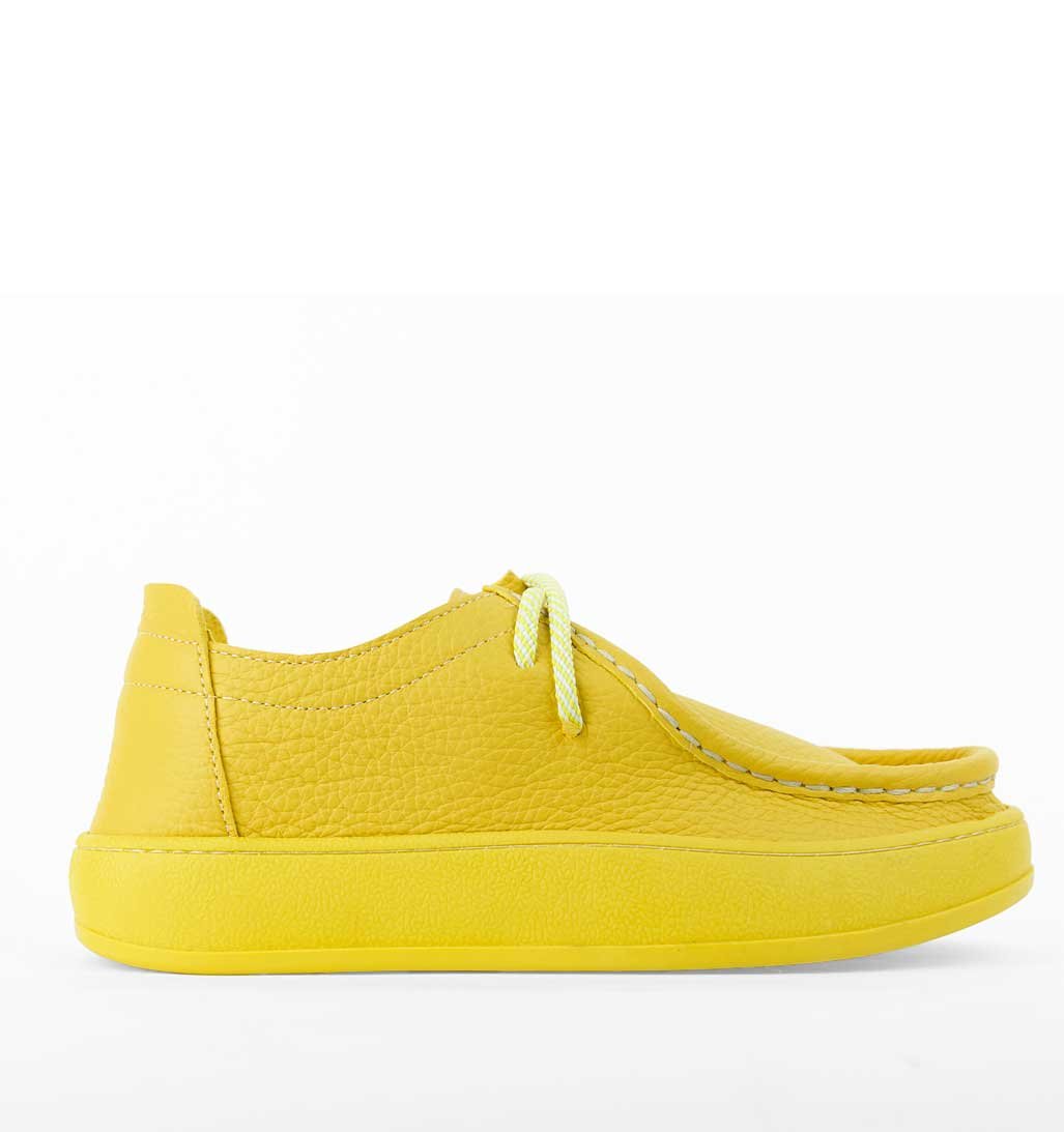Wally Casual Shoe - Mustard - re-souL